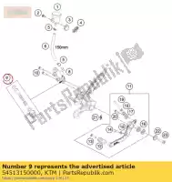 54513150000, KTM, repair kit piston 13mm husqvarna ktm  adventure competition duke e egs enduro exc lc lc2 lc4 ls lse mxc rally rallye rxc sc six sm smc sms sting sup super supermoto sx sxc sxs txc 125 200 250 300 350 360 380 400 440 450 520 525 540 550 620 625 640 660 690 701 890 1994 1995 1996, New