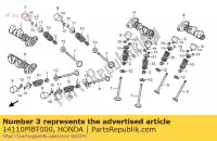14110MBT000, Honda, albero a camme comp., fr. nel. honda xl varadero v va xl1000v xl1000va 1000 , Nuovo