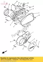 3M7154150000, Yamaha, cobrir yamaha ysr 50 80, Novo