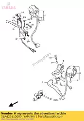 Aquí puede pedir soporte, palanca 1 de Yamaha , con el número de pieza 31A829110000: