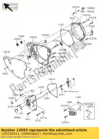 120530011, Kawasaki, chaîne de guidage kawasaki kx  r m f kx250f 250 , Nouveau