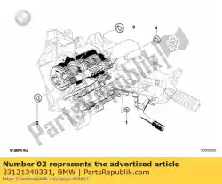 Here you can order the shaft seal - 22x35x6         from BMW, with part number 23121340331: