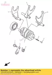 Here you can order the cam, shift from Yamaha, with part number 5JG185410000: