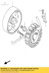 Aquí puede pedir conjunto de rotor de Suzuki , con el número de pieza 3140235F00: