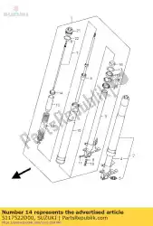 Tutaj możesz zamówić przewodnik, wiosna, w gór? Od Suzuki , z numerem części 5117522D00: