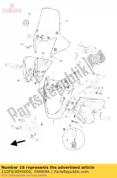 Here you can order the panel, inner 3 from Yamaha, with part number 11DF836M0000: