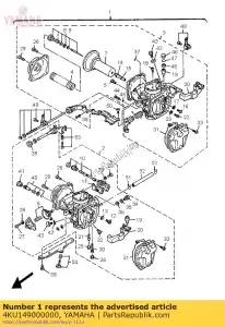 Yamaha 4KU149000000 zespó? ga?nika - Dół