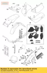 Qui puoi ordinare parafango anteriore carbonio '97 da KTM , con numero parte 5020841000099: