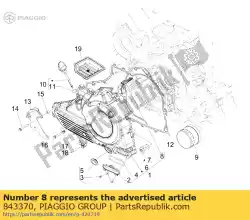 Aquí puede pedir proteccion de Piaggio Group , con el número de pieza 843370: