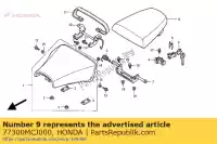 77300MCJ000, Honda, siège comp., passager honda cbr 900 2000 2001, Nouveau