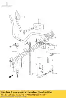 5611112F11, Suzuki, stuur suzuki gz 125 250 1998 1999 2000 2002 2003 2004 2007, Nieuw