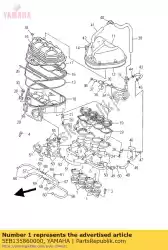 Aquí puede pedir articulación, carburador 1 de Yamaha , con el número de pieza 5EB135860000: