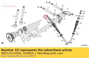 honda 90012415000 ?ruba, regulacja popychacza - Dół