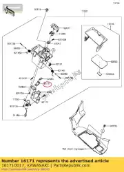 Qui puoi ordinare link zg1400caf da Kawasaki , con numero parte 161710017: