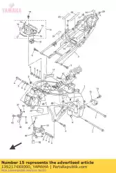 Aquí puede pedir apagador de Yamaha , con el número de pieza 13S2174X0000: