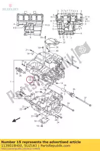 suzuki 1139018H00 jet comp, pistone - Il fondo