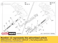 AP0229330, Piaggio Group, Adjuster screw int. m18x2.5 aprilia pegaso moto 650 6 5, New