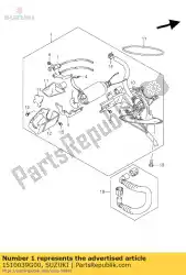 Ici, vous pouvez commander le assy de pompe, carburant auprès de Suzuki , avec le numéro de pièce 1510039G00: