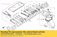 83509MN9000, Honda, doos ass., gereedschap honda nx 650 1988 1989 1990 1991 1992 1993 1994 1995 1996 1997 1998 1999, Nieuw