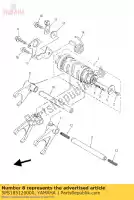 5PS185120000, Yamaha, vork, shift 2 yamaha tdm 900 2002 2003 2004 2005 2006 2007 2008 2009 2010, Nieuw