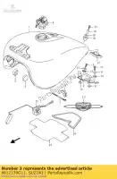 6812139G11, Suzuki, emblème, réservoir de carburant suzuki vz intruder m800 u zu ue z m800z vz800 marauder vz800z 800 , Nouveau