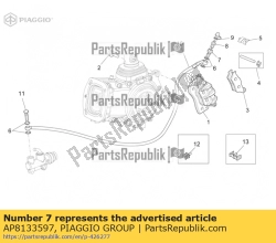 Aprilia AP8133597, Vis, OEM: Aprilia AP8133597