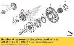 Tutaj możesz zamówić bieg, rozruch na biegu ja? Owym (20t) od Honda , z numerem części 28141MFJD00: