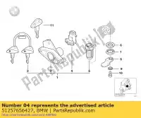 51257656427, BMW, ignit.switch and steering lock with code bmw c1 125 200 2000 2001 2002 2003 2004, New