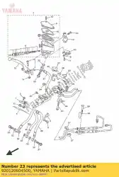 Aquí puede pedir perno, cabeza de botón de Yamaha , con el número de pieza 920120604500: