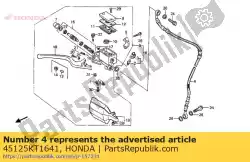 Aqui você pode pedir o mangueira, fr. Brake em Honda , com o número da peça 45125KT1641: