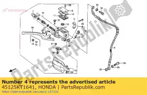 Honda 45125KT1641 hose,fr.brake - Bottom side