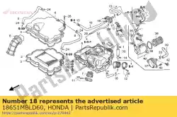 buis a, ai van Honda, met onderdeel nummer 18651MBLD60, bestel je hier online: