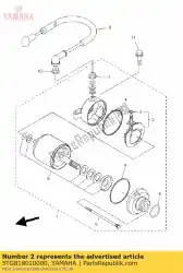 Aqui você pode pedir o conjunto de escova em Yamaha , com o número da peça 5TG818010000: