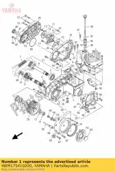 Aqui você pode pedir o caso, transferência 1 em Yamaha , com o número da peça 4WM175410200: