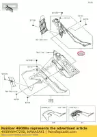 490890947290, Kawasaki, 01 carénage-moteur,rh,l.vert kawasaki  250 450 2019 2020 2021, Nouveau