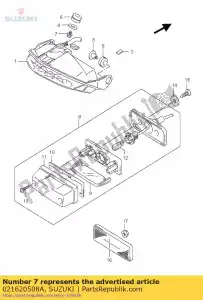 suzuki 021620508A vis - La partie au fond