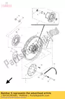 13DF582M0000, Yamaha, lager yamaha dt xt 50 125 2007 2008 2009 2010 2011, Nieuw