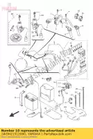 1WDH21512000, Yamaha, fusible (7.5a bl) yamaha  mt yzf r 150 300 320 660 2015 2016 2017 2018 2019 2020 2021, Nuevo