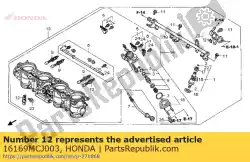 Qui puoi ordinare resta, filo da Honda , con numero parte 16169MCJ003: