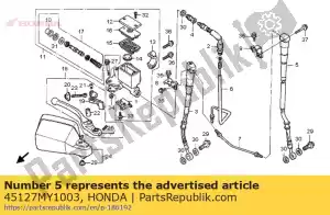 Honda 45127MY1003 tuyau, l. fr. frein - La partie au fond