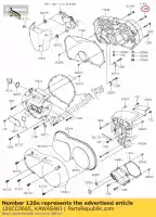 120CC0665, Kawasaki, boutmof, 6x65 vn1700c9f kawasaki  vn vulcan 900 1700 2009 2010 2011 2012 2013 2014 2015 2016 2017 2018 2019 2020 2021, Nieuw