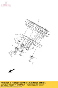 yamaha 1WS835000000 zestaw mierników - Dół