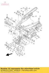 yamaha 903862012300 bus (34l) - Onderkant