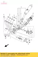 5JJ148110000, Yamaha, logement yamaha fzr fzs xv yzf yzf r 535 750 1000 1989 1990 1991 1992 1993 1994 1995 1996 1997 1998 1999 2000 2001 2002 2003 2004 2005, Nouveau