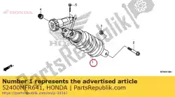 Here you can order the no description available at the moment from Honda, with part number 52400MFR641: