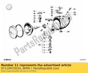 bmw 07119933034 spring washer - b4 - Bottom side