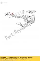 Aprilia 829097, Joint, OEM: Aprilia 829097