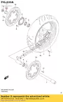 5475141G10, Suzuki, espaciador, hacha delantera suzuki gsx bking bk bka dl vstrom a hayabusa r gsxr  ruf bkau2 uf ru2 rauf raz z ra bkuf bku2 razuf 30th anniversary rz moto gp yoshimura special edition 25th r1000 r600 r750 gsx1300bka b king gsx1300r r1000z dl1000a v strom gsx1300ra r1000a gsxr1000a gsx, Nuevo