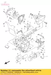 Ici, vous pouvez commander le boîte auprès de Yamaha , avec le numéro de pièce 1TP2177A0000: