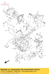 yamaha 1TP2177A0000 boîte - La partie au fond